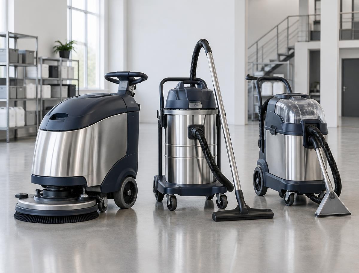 Equipamentos profissionais de higienização